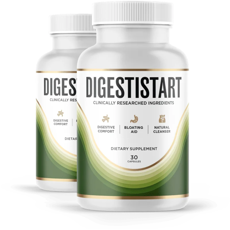 DigestiStart Natural Longevity & Vitality Formula — 2 Bottle / 60 Day Pack