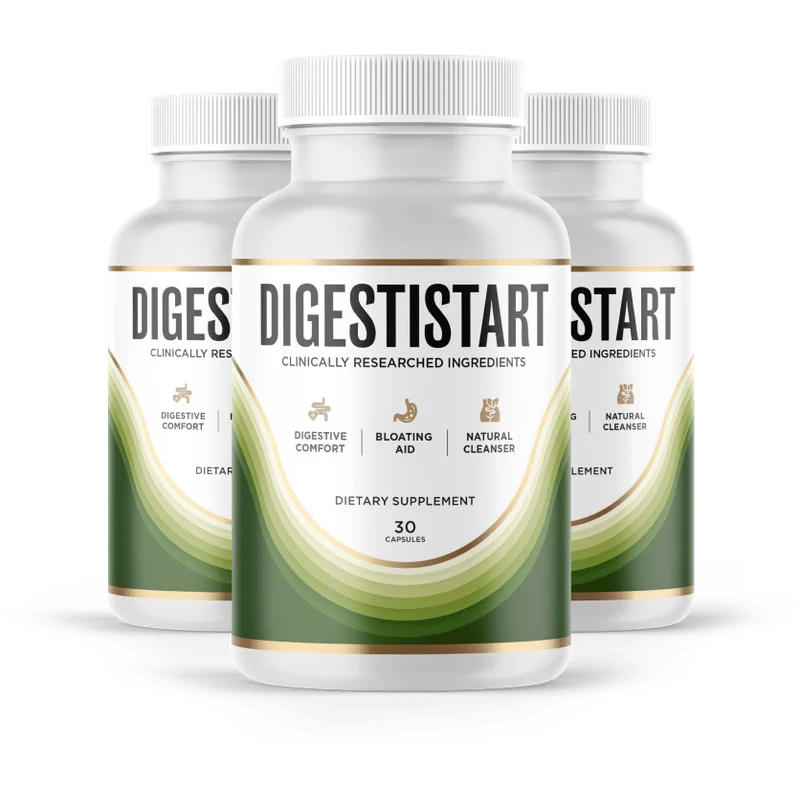 DigestiStart Natural Longevity & Vitality Formula — 3 Bottle / 90 Day Pack